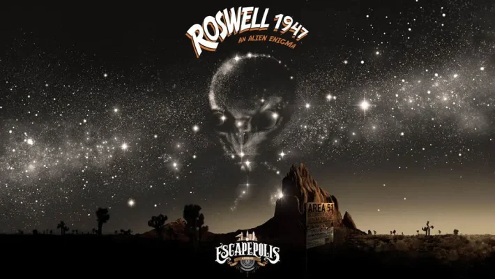 ROSWELL 1947 - Escapepolis Athens - Αθήνα